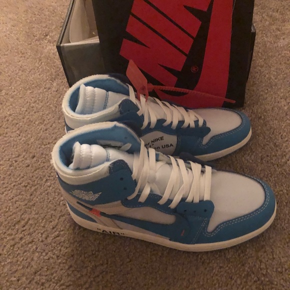 Off white Jordan 1 university blue - Picture 7 of 8